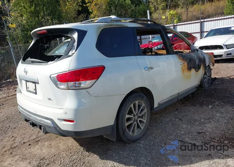 2013 Nissan Pathfinder Sl from USA, damaged, VIN 5N1AR2MN3DC689415